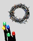 2x2 Metre Pil ile Çalışan Perde LED Işık – 8 Modlu Dekoratif thumbnail 3