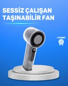 Ultra Sessiz USB Şarjlı Fan | Taşınabilir ve Hafif Tasarım thumbnail 1