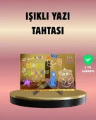 USB Bağlantılı LED Akrilik Çizim ve Not Tahtası thumbnail 1