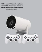 Wi-Fi 6 ve Bluetooth 5.0 Destekli 4K Akıllı Projeksiyon Cihazı thumbnail 4