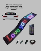 Kayan Yazı Destekli RGB LED Reklam Paneli USB ile Kolay Kurulumlu thumbnail 3