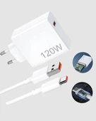 Turbo 120W Hızlı Şarj Cihazı – Kısa Devre ve Akım Koruma Özellikli thumbnail 5