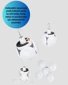 USB ve Solar Şarjlı Katlanabilir 5 Taraflı LED Lamba thumbnail 2