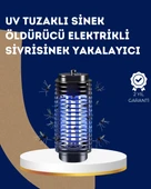 Elektrikli UV Işıklı Sivrisinek ve Böcek Öldürücü – Sessiz ve Güvenli Tuzak thumbnail 1
