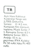 FULLTECH 300H ANC ENC OWS Open Air Kablosuz Kulaklık Gürültü Engelleme, 300 Saat Pil, Dual Mikrofon, Ergonomik Kulak Kancası Tasarı thumbnail 6