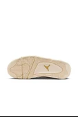 Nike Air Jordan 4 Retro Metallic Gold (W) deri  kadın beyaz   spor ayakkabı thumbnail 5