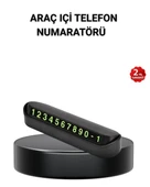 Alüminyum Kasa Gri Çevirmeli Araç İçi Telefon Numaratörü thumbnail 1