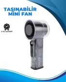 Taşınabilir El Fanı  100 Seviyeli Rüzgar Hızı Ayarı  Sessiz Çalışma - Dijital Ekranlı thumbnail 1