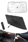 Oto Ön Cam Güneşliği Otomatik Katlanabilir Gölgelik Oto Cam Şemsiye thumbnail 5