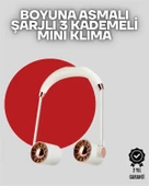 Boyuna Asılan Taşınabilir Küçük Fan | Turbo Motor, 5 Kanat, Katlanabilir Gövde thumbnail 1