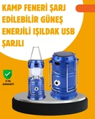 USB Şarjlı Çok Fonksiyonlu Kamp Feneri – Taşınabilir ve Dayanıklı thumbnail 1