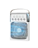 Spreyli Mini Masaüstü Fan | 500ML Su Hazneli, 3 Kademeli Soğutucu thumbnail 4