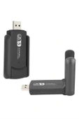 Mbps Wifi Alıcı Kablosuz Wifi Adaptörü Çift Band Çift Antenli thumbnail 5