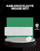 2.4 Ghz Wireless Kablosuz Klavye Mouse Seti Tv Pc Uyumlu thumbnail 1