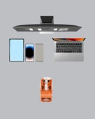 Kablosuz, Sessiz, Ergonomik ve Şarjlı Fare - Gelişmiş Çoklu Cihaz Desteği thumbnail 4