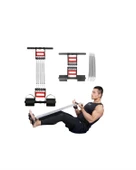 Ayarlanabilir Elastik Yaylı Ergonomik Tasarımlı Kas Güçlendirme Seti thumbnail 2