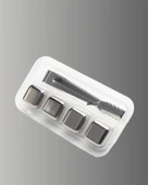 Çevre Dostu Metal Buz Küpü ve Kullanışlı Klips Seti thumbnail 4