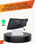 Kalın Kumaşlı Ön Cam Güneşliği – Solmaz, Deforme Olmaz, Uzun Ömürlü thumbnail 1