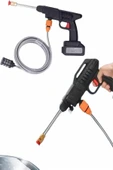 Akülü Oto Araç Yıkama Yüksek Basınçlı Araba Yıkama Makinesi Şarjlı thumbnail 3