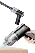 Şarjlı Çok Fonksiyonlu El Süpürgesi Mini Vakumlu Araç Süpürgesi thumbnail 5