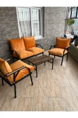 UFUK HOME 2 1 1 Sehpalı Bahçe Takımı, Balkon Mobilyası, Balkon Bahçe Mobilyaları, Bahçe Masa Takımı thumbnail 5