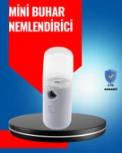 Mini Şarjlı Buhar Nemlendirici – Taşınabilir, Enerji Tasarruflu, Kablosuz Kullanım thumbnail 1