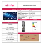 Simfer 32SFS3N 82 Ekran 32" Uydu Alıcılı Led HD Televizyon thumbnail 7