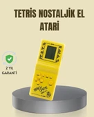 Taşınabilir Tetris Oyunu El Konsolu – Dayanıklı Plastik, Pil ile Çalışan Retro Oyun Aleti thumbnail 1