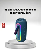 Taşınabilir Mini Bluetooth Hoparlör Güçlü Ses ve Şık Kırmızı Tasarım thumbnail 1