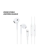 iPhone 14 ve altındaki modellerle uyumlu Kablolu kulaklık thumbnail 1