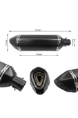 setmoto Performans Egzos - Tok Ses Akrep - Susturucu - Siyah thumbnail 8