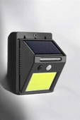 Solar Güneş Enerji Panelli Sensörlü Lamba Enerji Tasarruflu thumbnail 5