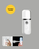 Mini Şarjlı Buhar Nemlendirici – Taşınabilir, Enerji Tasarruflu, Kablosuz Kullanım thumbnail 2