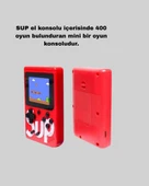 SUP Retro El Konsolu – 500 Oyun, 2 Oyunculu, 3 İnç Ekran, Taşınabilir Şarjlı Atari thumbnail 2