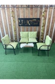 UFUK HOME Linda 2 1 1 Bahçe Takımı, Balkon Mobilyası, Şık Ve Rahat Balkon Bahçe Mobilyaları, Bahçe Masa Takımı thumbnail 2