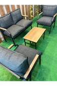 UFUK HOME 2 1 1 Sehpalı Berjer,salon Oturma Odası Takımı,metal Oturma Grubu Kanepe Metal Berjer thumbnail 3