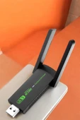 Wifi Adaptör Çift Bantlı Kablosuz Wifi Adaptörü thumbnail 3