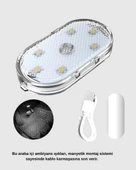 Kablosuz Manyetik Araba İçi LED Ambiyans Aydınlatma – Pratik Montajlı thumbnail 4