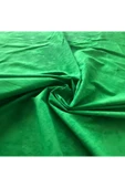 İpek Süet Yeşil  Yumuşak Dokulu Premium Suni Süet Kaplama ve Aksesuar Kumaşı 100 x 140 cm thumbnail 4