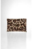 Leopar Desenli Mini Kartlık Cüzdan  Para Kesesi Kart Tutucu Çıtçıtlı Model 10x7 cm thumbnail 6