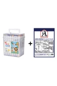 48'li Çift Taraflı Art Marker Keçeli Kalem Seti Kutulu + Mona Lisa Eskiz Defteri A4 50 Yaprak 120GR. thumbnail 1