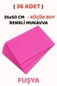 Pembe Renkli Mukavva 36 Adet 35x50 cm Sert Karton Mukavva thumbnail 1
