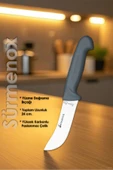 Sürmene Gri Serisi Mutfak Bıçak Seti Yüzme Sıyırma Kasap Et Ekmek Sebze Bıçağı 3 Lü Set HDS-104 thumbnail 5