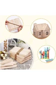 40 Paket Natural İnce Dondurma Çubuğu Paketi 50'li Abeslang Tahta Dil Çubuğu - Ağda Spatulası thumbnail 4