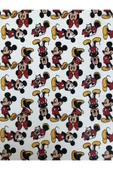 Yapışkanlı Mickey Mouse Suni Deri  Kutu Kılıf Cüzdan Anahtarlık Kaplama  21x30 cm thumbnail 5