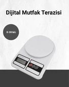 Hassas Ölçüm İçin Dijital Mutfak Tartısı – 10 Kg Kapasiteli thumbnail 1