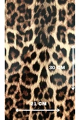 Kendinden Yapışkanlı Leopar Rugan ( 21 Cm X 30cm ) thumbnail 1