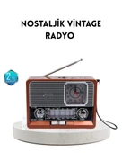 Dekoratif Vintage Radyo – Klasik Görünüm, Modern Fonksiyon ve Uzun Ömürlü Kullanım thumbnail 1