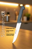 Sürmene Gri Serisi Mutfak Bıçak Seti Yüzme Sıyırma Kasap Et Ekmek Sebze Bıçağı 6 Lı Set HDS-107 thumbnail 5