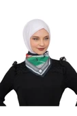 İSTANBULSTYLEMODA Filistin Zaytin Ve Filistin Bayrak Baskılı Şal ,Unisex AYN2408 thumbnail 1